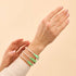 Eau de rose | Argent sterling .925 | Bracelet Verre Luciole